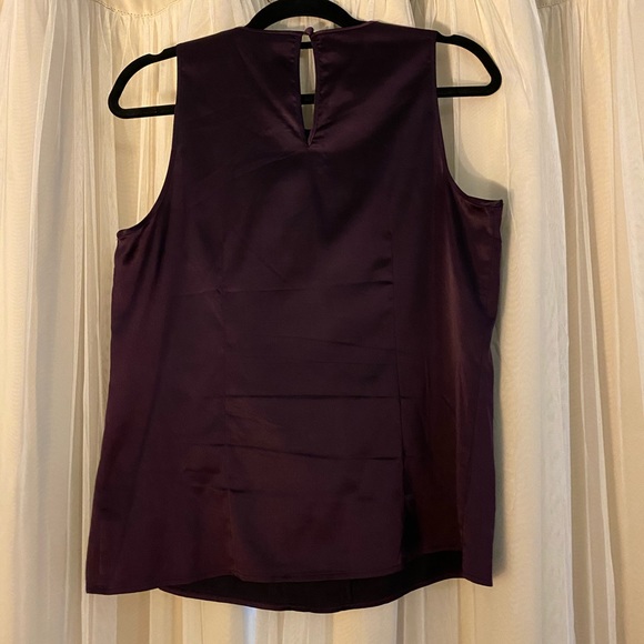 The Limited purple blouse with ruffle detail L - Picture 3 of 5